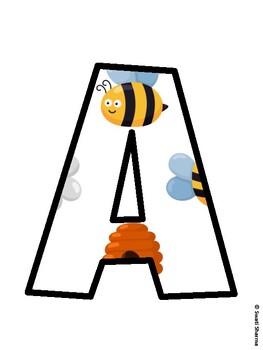 Preview of Bee, Honey Bulletin Board Décor Kit