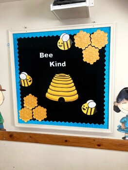 Bee Kind Bulletin Board Kit by Katie Swankler | TPT