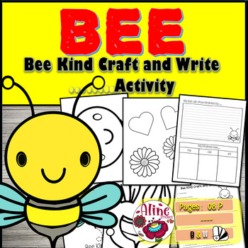 Preview of Bee Kind Craft and Write Activity: Inspire Kindness Through Creativity!