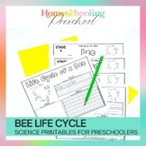 Bee Life Cycle Activity Sheets