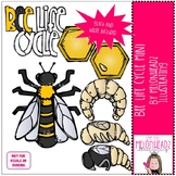Bee Life Cycle clipart MINI by Melonheadz Clipart