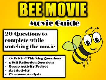 Preview of Bee Movie (2007) - Movie Guide with Extra Activities