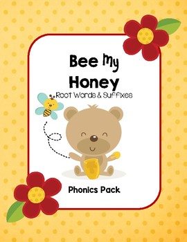 Bee My Honey Root Word & Suffix Printable Pack