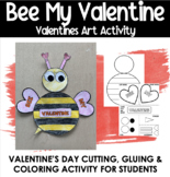 Bee My Valentine | Valentine's Day Art Project