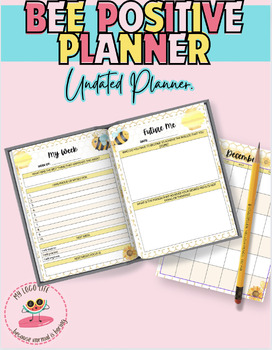 Preview of Bee Positive Planner