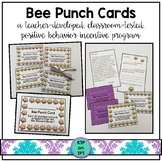 Bee Punch Card (Positive Behavior Incentive Program)