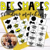 Bee Shapes Matching for Preschoolers