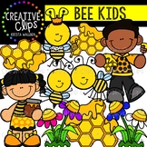 Bee Summer and Spring Kids Clipart 