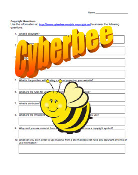 Preview of "Bee" Sure About Copyright