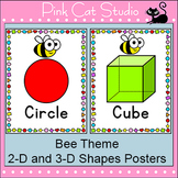 Shapes Posters - Bee Theme