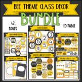 Bee Theme Classroom Decor BUNDLE