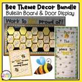 Bee Theme Classroom Door & Student Work Display BUNDLE