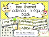 Bee Themed Calendar Pack