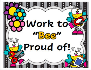 Bee Classroom Decor Bundle by First Grade Gems | TpT