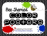 Bee Themed Color Posters