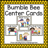 Bee Themed  Pocket Chart  Center Cards