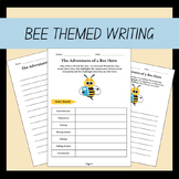 Bee Themed Short Story Creative Writing Worksheet for Grade 7