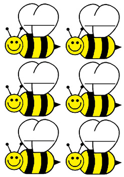 Preview of Bee labels