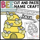 Bee name craft | Spring name craft | Insects | Bugs
