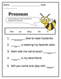 Bee-utiful Pronouns