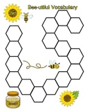 Bee-utiful Vocabulary game board