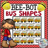 BeeBot Back to School Bus Shapes