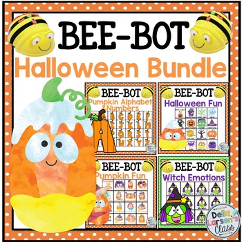 Preview of BeeBot Halloween BUNDLE
