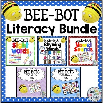 Preview of BeeBot Mat Literacy Bundle