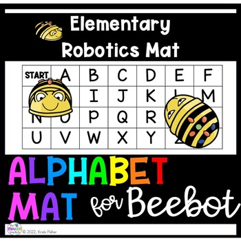 Preview of Beebot Alphabet Letter Recognition Activity Mat