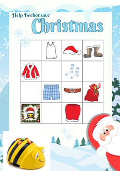 Preview of Beebot Christmas Adventure: Dress Santa and Win the Gifts!