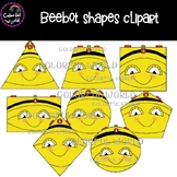Beebot shapes clipart