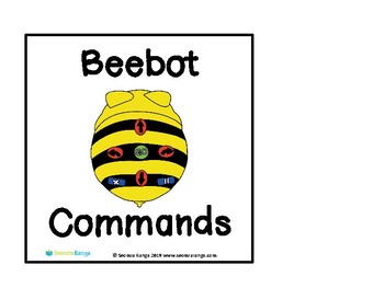 Preview of Beebots Command Cards 01 (English)