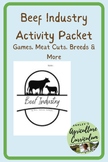 Beef Industry Activity Packet