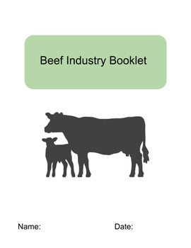 Preview of Beef Industry Interactive notebook