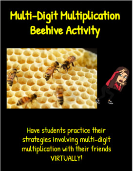 Preview of Beehive Multi-Digit Multiplication Activity