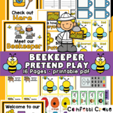 Beekeeper Pretend Play Printables