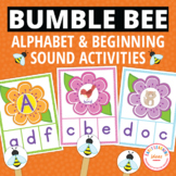 Insects & Bugs Theme Letter Matching Uppercase and Lowerca