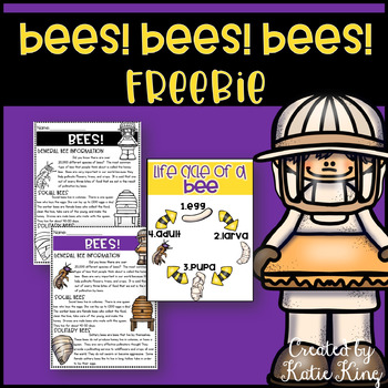 Preview of Bees! Bees! Bees! FREEBIE