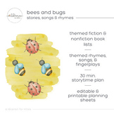 Bees & Bugs  |  Storytime Planning Bundle