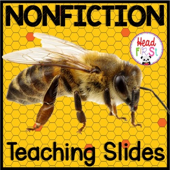 Preview of Bees Nonfiction Digital and Printable Slides, Books, and Activities