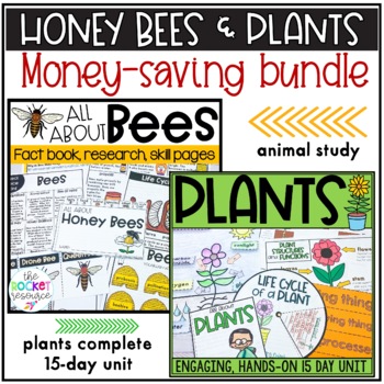 Preview of Bees, Plants, and Pollination: A Spring Science BUNDLE