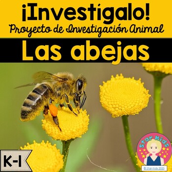 Preview of Bees Research in Spanish for K-1