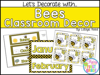 Preview of Bees Classroom Decor