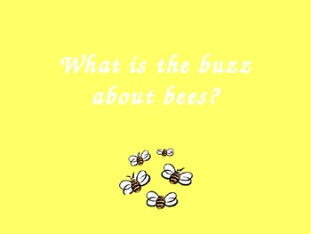 Preview of Bees Webquest