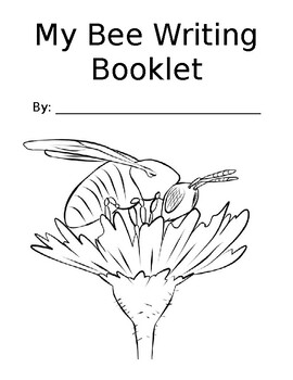 Preview of Bees and Pollination Writing Booklet