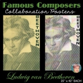 Beethoven Collaboration Portrait Poster | Deaf History Mon