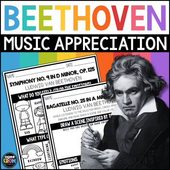 Preview of Beethoven Composer Study | Classical Music Listening Activities