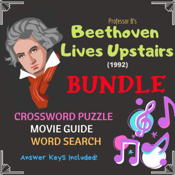 Preview of Beethoven Lives Upstairs BUNDLE