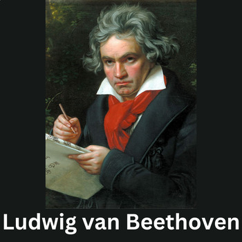 Preview of Beethoven - Music Appreciation - Middle School Band & Music Sub Lesson Plans