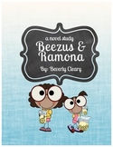 Beezus and Ramona Student Booklet for Novel Study